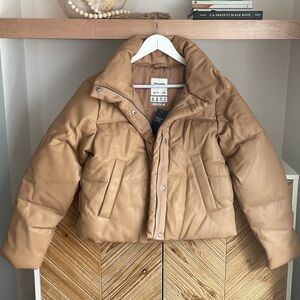 Abercrombie & Fitch Vegan Leather Jacket